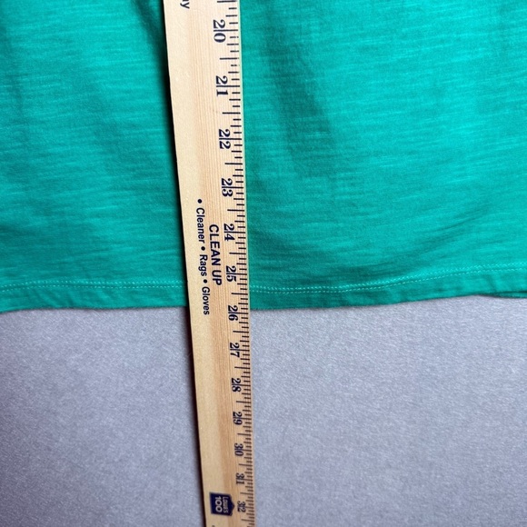 Anthropologie Akemi + Kin Green Floral Design Top Keyhole Tie Back Neck Size XS - Picture 4 of 11